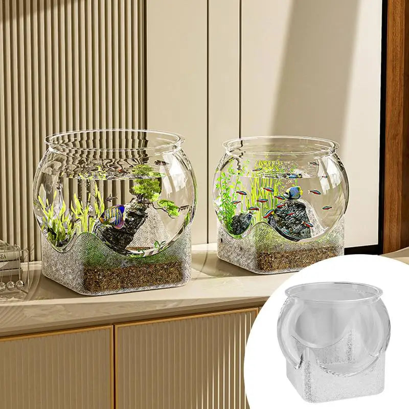 Fish Tank Small Aquariums Flower Vase