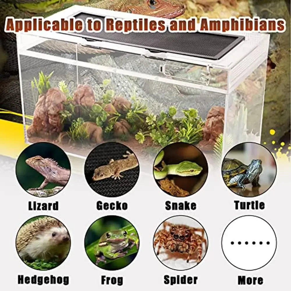 Reptile Tank Enclosure Habitat Terrarium