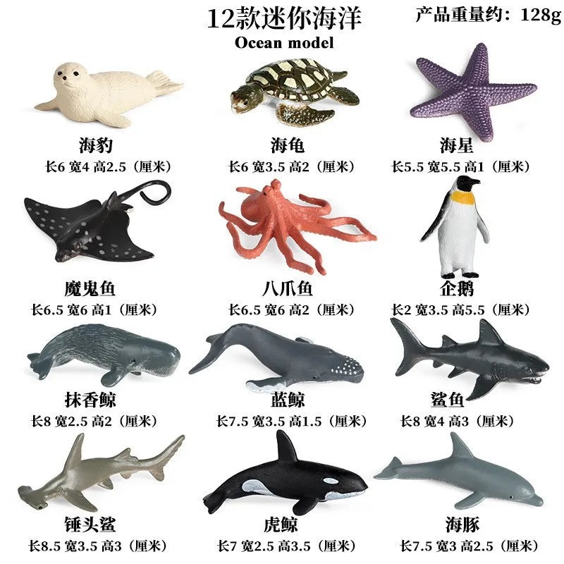 Simulation Marine Animals Ornaments