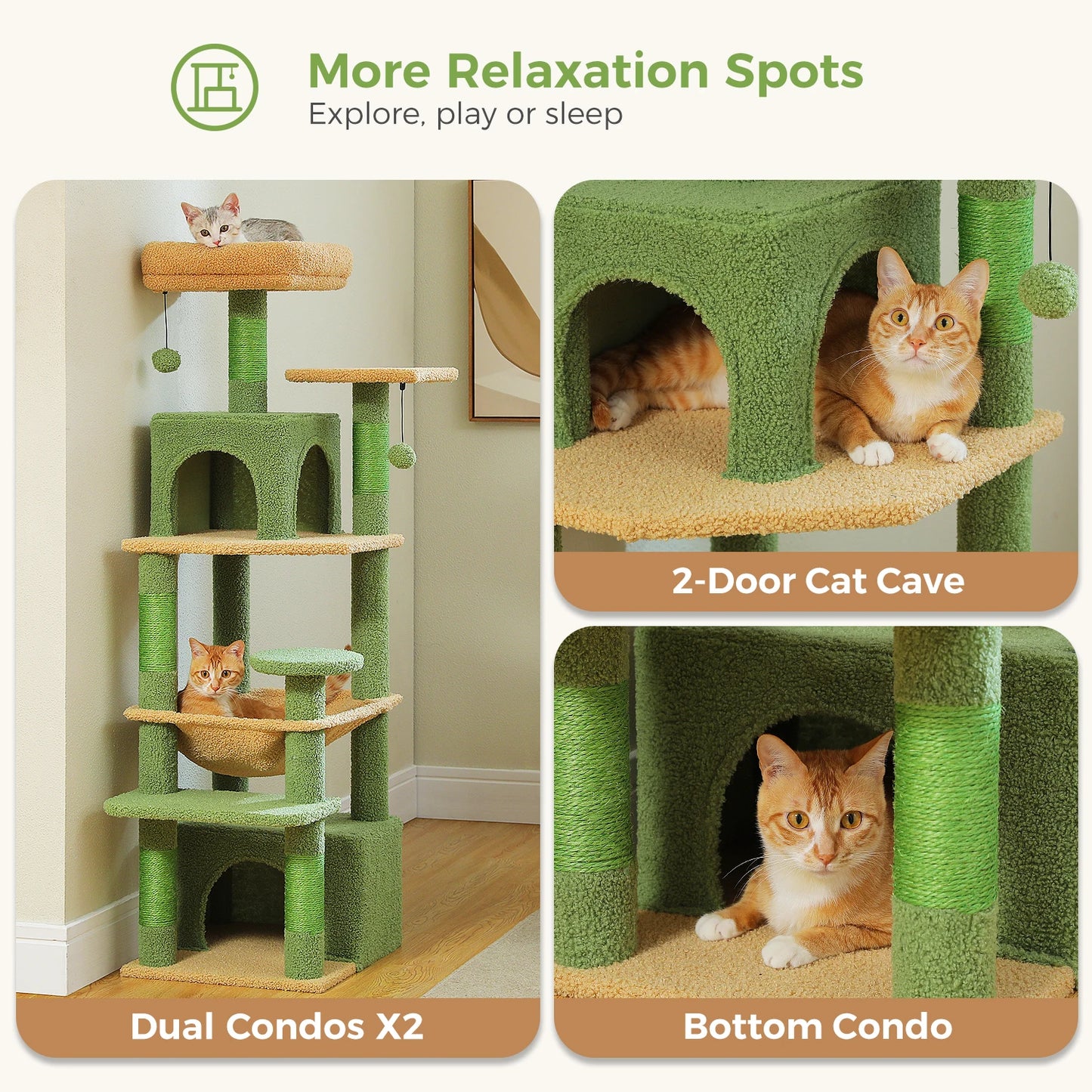 Tree Tower for Indoor Cats