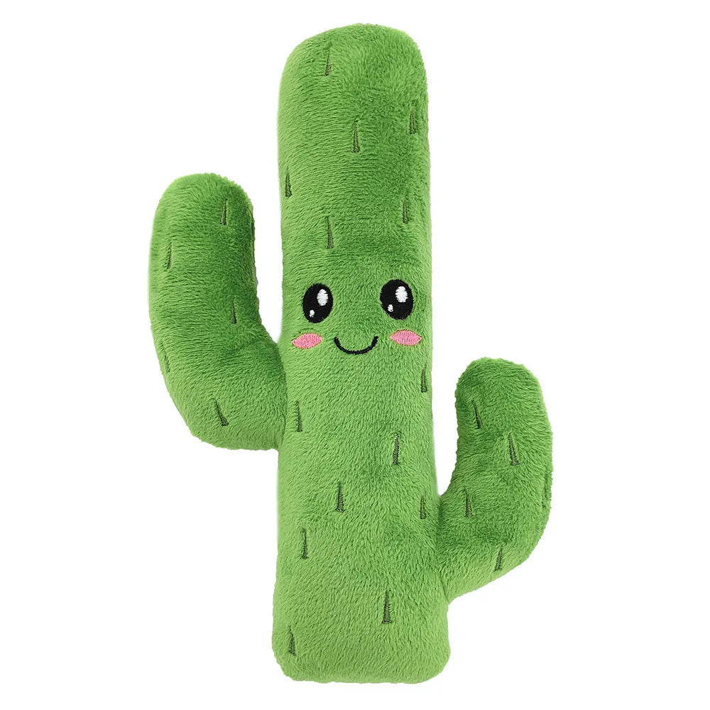 Stuffed Fruit Cactus Pet Toys