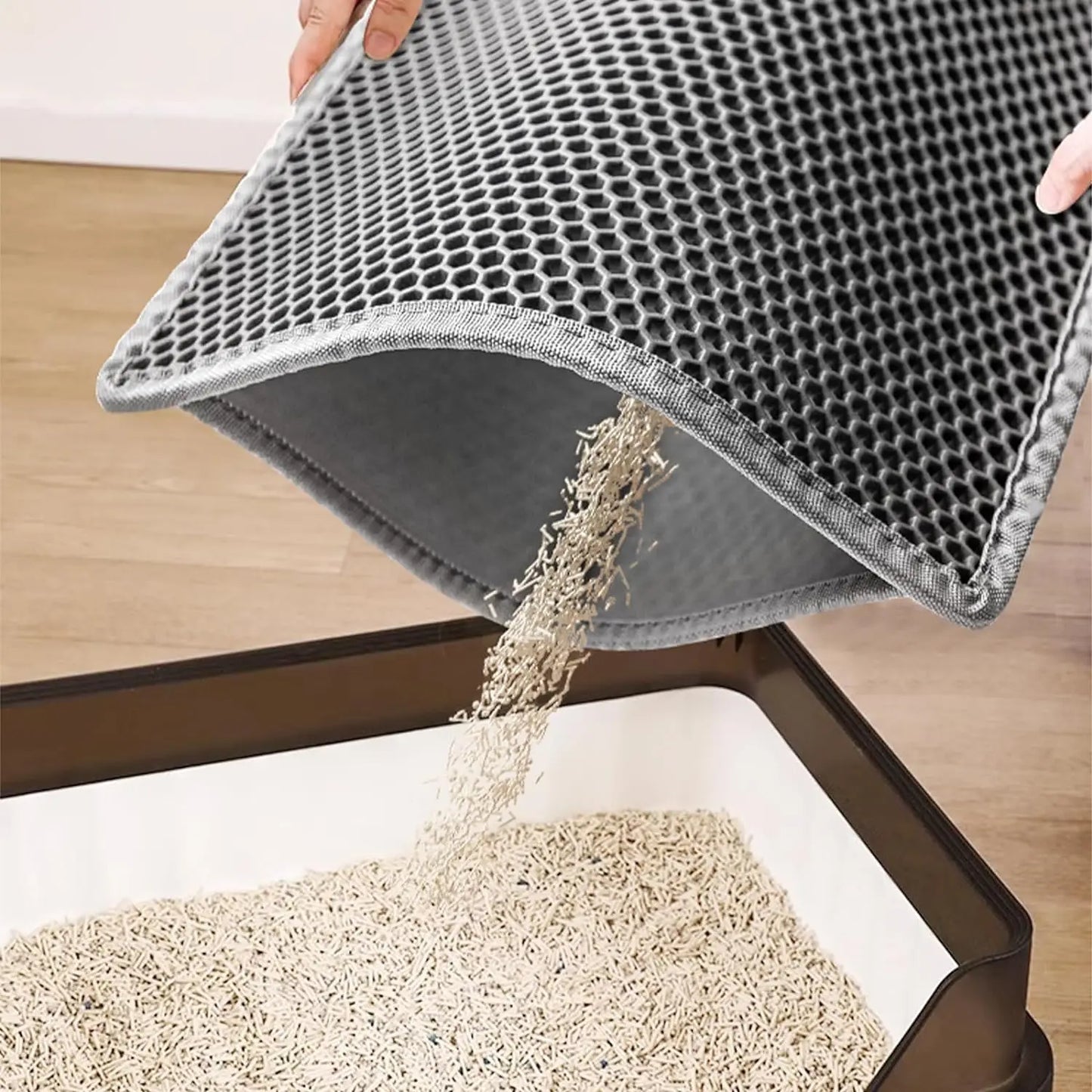 Non Slip Big Pet Litter Box Filter