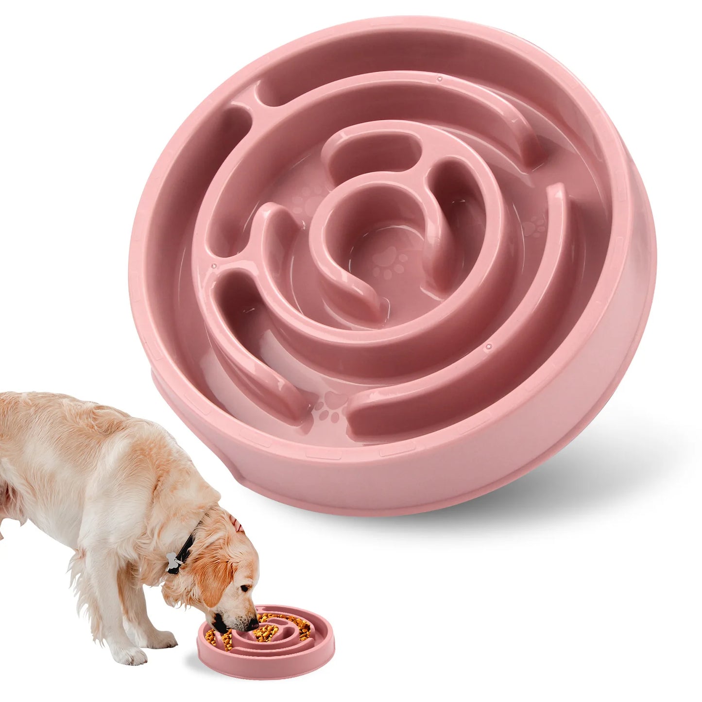 Pet Dog Slow Feeder Bowl